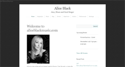 Desktop Screenshot of aliceblackmusic.com